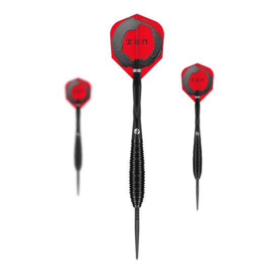 Shot ZEN Bomber Turbo Point Steeldarts Gezeigt wird das Shot ZEN Bomber Turbo Point Steeldarts 1Set. Das Set eignet sich optimal für Einsteiger und Profis.