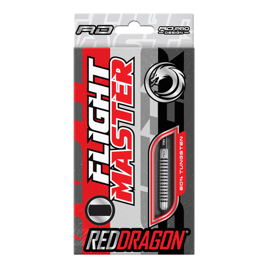 Red Dragon Flightmaster Fury 2 Steeldarts - 25g Abgebildet ist Red Dragon Flightmaster Fury 2 Steeldarts - 25g. Der Dart besticht durch sein modernes Design und seine robuste Verarbeitung.