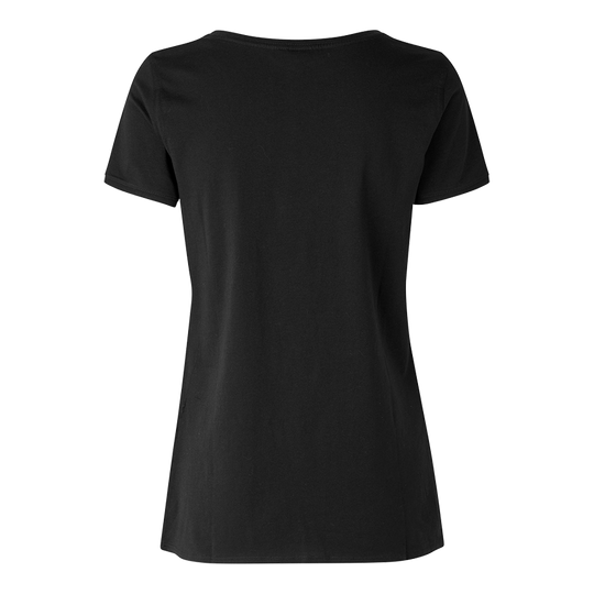 Camiseta Barriles y Ejes - Mujer - Negro