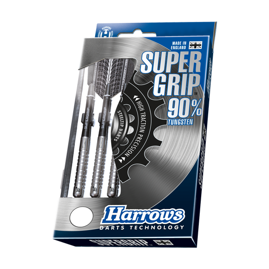 Harrows Supergrip 90% Tungsten steel darts