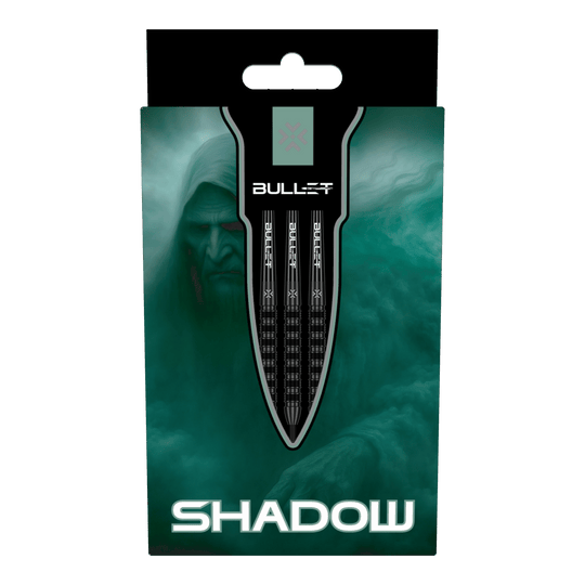 Ocelové šipky Bullet Shadow Auf dem Bild sieht man Bullet Shadow Steeldarts. Diese Steeldarts sind professionell gestaltet und eignen sich für das Steeldartspiel.