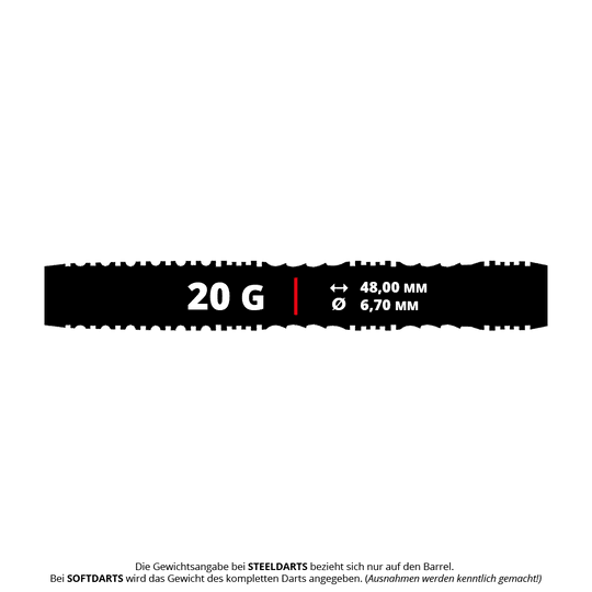 Měkké šipky Shot Alchemy Mythril - 20g Das Bild zeigt die Shot Alchemy Mythril Softdarts mit einem Gewicht von 20g. Diese Softdarts sind für elektronische Dartboards geeignet.
