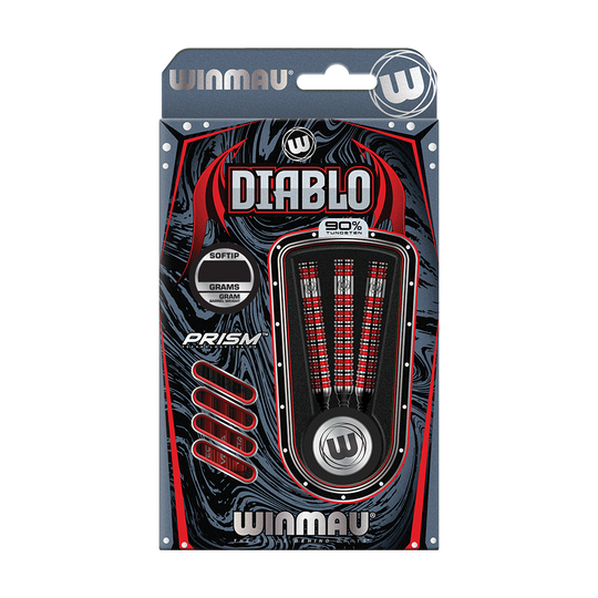Winmau Diablo Parallel Soft Darts - 20g
