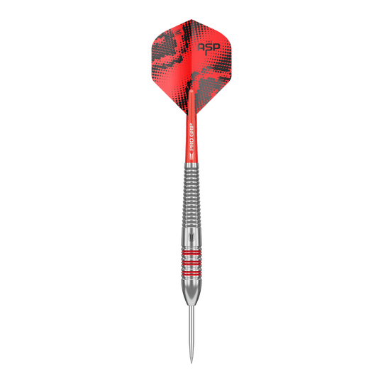 Šipky Target Nathan Aspinall Brass Steel - 22g Die Abbildung zeigt Target Nathan Aspinall Brass Steeldarts - 22g. Die Darts bestehen aus Messing und sind für das Steeldartspiel geeignet.