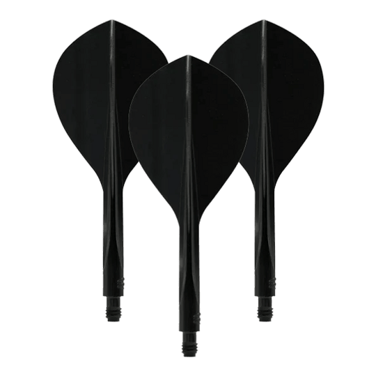 Condor Axe 120 Flight-System Teardrop - Schwarz Hier ist das Condor Axe 120 Flight-System Teardrop in Schwarz abgebildet. Es handelt sich um einen Flightsatz für Darts.