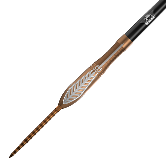 Šipky Bulls NL Bronzo Nova Convertible Point Steel Darts Zu sehen ist das Set Bulls NL Bronzo Nova Convertible Point Steeldarts. Die Darts sind elegant designt.