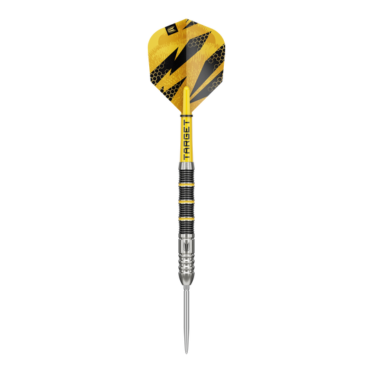 Target Buzz 02 Swiss Points Steeldarts Das Foto präsentiert die Target Buzz 02 Swiss Points Steeldarts. Sie bieten ein optimales Spielerlebnis.