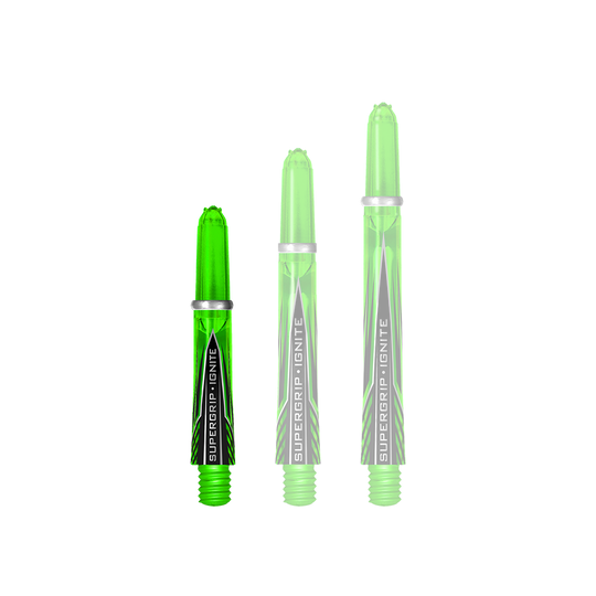 HR389_Harrows_Supergrip_Ignite_Shafts_Gr-n_33mm_1iTUVQXwgaZq29 Harrows Supergrip Ignite Shafts - ein Satz Dartschäfte. Kompakte Schäfte mit geriffelter Oberfläche.