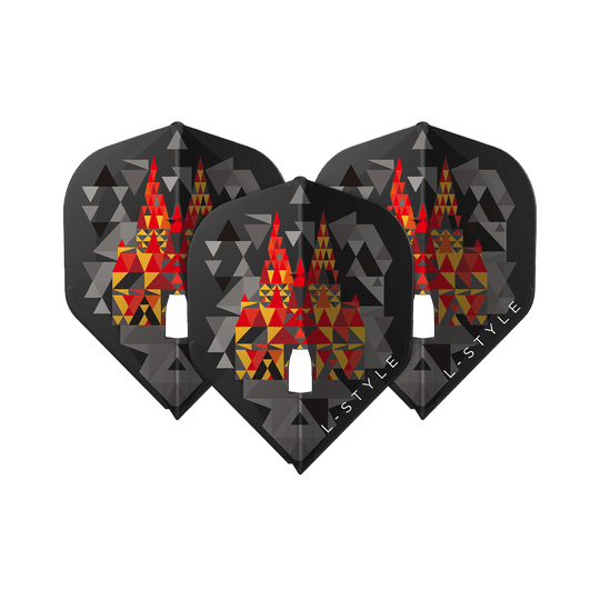 L-Style Florian Hempel Signature V2 L1PRO Černé letky Die L-Style Florian Hempel Signature V2 L1PRO Black Flights sind Dartflights in schwarzem Design. Diese Flights sind ideal für ambitionierte Dartspieler.