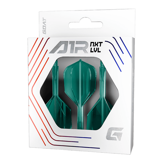 Systém letmých hřídelí GOAT A1R No6 - zelený Das Bild stellt das GOAT A1R No6 Flight-Shaft-System in Grün dar. Dieses Produkt wird im Dartsport eingesetzt.