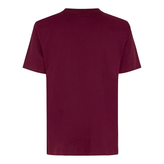 T-Shirt Barils et Arbres - Rouge Bordeaux