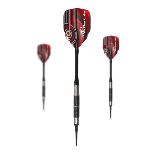 McDart 85 Tungsten V12 Soft Darts - 17g