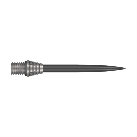 Konverzní hroty Shot Tactra - 34mm Auf diesem Bild sind die Shot Tactra Conversion Points - 34 mm zu sehen. Diese robusten Spitzen ermöglichen eine einfache Umrüstung für Dartspieler.