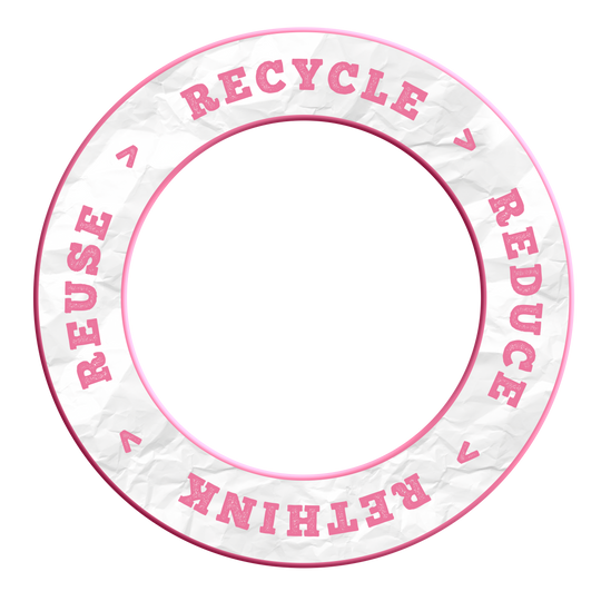 Dieses Bild stellt das ‚MSF-C10 McDart Recycle Reuse Reduce Rethink Surround Rosa‘ Produkt dar. Die Dart-Surround zeigt sich in einem dezenten Rosa.