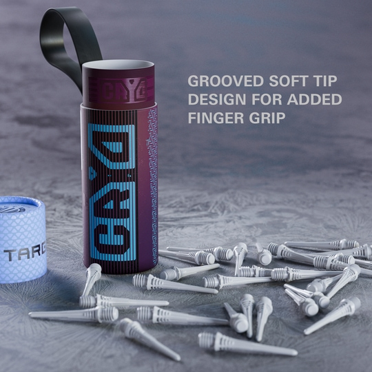 Target Cryo Soft Dart Tips 30 ks - bílé Abgebildet ist der Target Cryo Softdartspitzen 30er Pack in Weiß. Die Softdartspitzen sind für elektronische Dartscheiben geeignet.