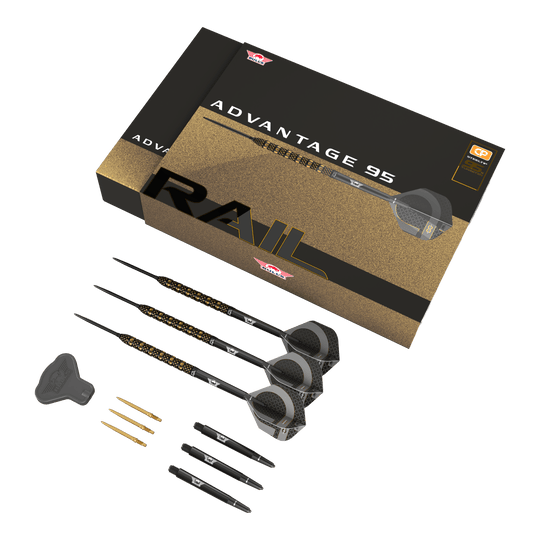 Darty Bulls NL Advantage 95 Rail Convertible Point Steel Darty Bulls NL Advantage 95 Rail Convertible Point Steel