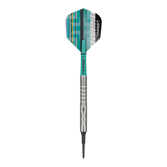 Target Hydro 12 freccette morbide Abgebildet sind die Target Hydro 12 Softdarts. Sie zeichnen sich durch ihr modernes Design aus.