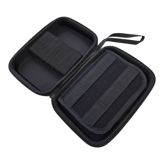 Electric Callboy Tanzneid Album Version Dartcase - Bleu Das Bild stellt das Electric Callboy Tanzneid Album Version Dartcase - Blau dar. Es eignet sich für den Transport von Dartzubehör.