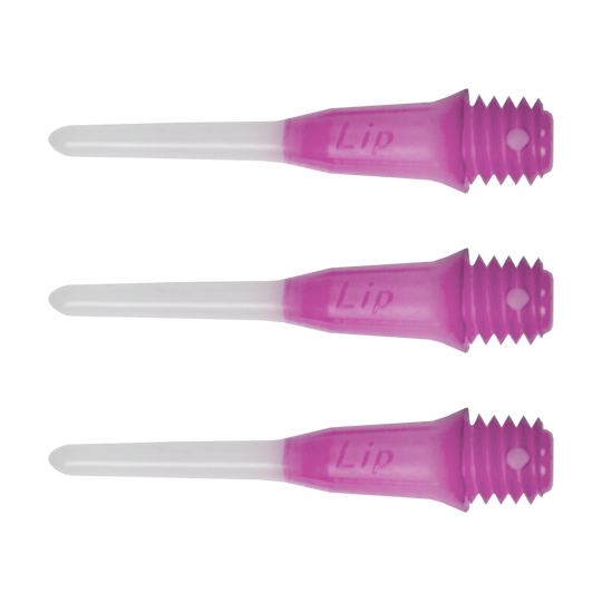 L-Style Two Tone Short Lippoints (Pack of 30) tips Ein Bild mit dem Dateinamen SLIPPTT-PK_L-Style_Two_Tone_Short_Lippoints_Pink_(30er_Pack). Es handelt sich wahrscheinlich um kurze, zweifarbige pinke Lippoints im 30er Pack.