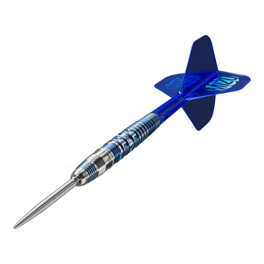 Freccette in acciaio con punta svizzera Target Japan Mizu Series 01 Das Bild zeigt die Target Japan Mizu Series 01 Swiss Point Steeldarts. Sie eignen sich ideal für ambitionierte Dartspieler.