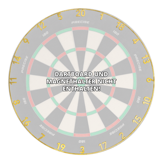 Precise 180 OnePiece Lasercut Zahlenring Das Bild zeigt ein Produkt mit dem Dateinamen ONE1041_Precise_180_OnePiece_Lasercut_Zahlenring_Gold_3. Es handelt sich vermutlich um einen goldenen Zahlenring für Dartboards.