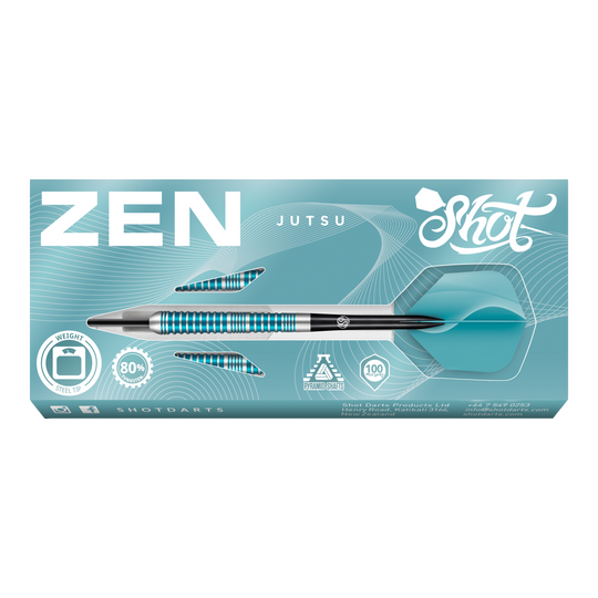 Shot ZEN Jutsu 2.0 zachte dartpijlen - 20 g