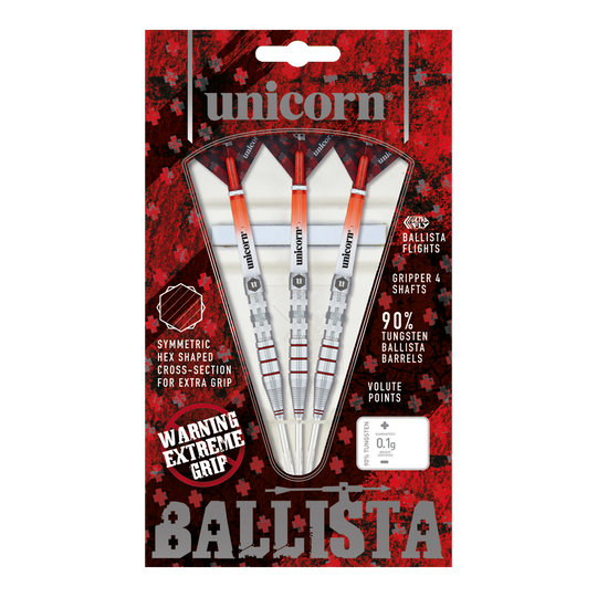 Unicorn Ballista Style 3 stalen dartpijlen