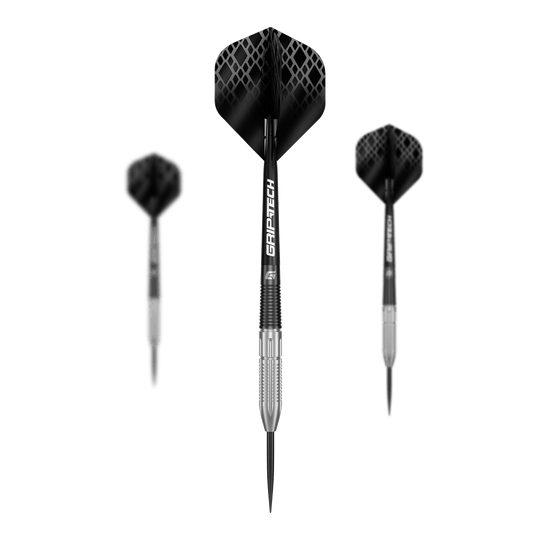 Fléchettes en acier GOAT Reload Das Bild zeigt die GOAT Reload Steeldarts. Sie sind speziell für Dartspieler gestaltet.