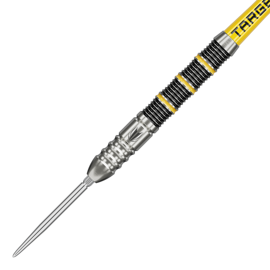 Target Buzz 02 Swiss Points Steeldarts Gezeigt werden die Target Buzz 02 Swiss Points Steeldarts. Sie sind ideal für professionelle Dartspieler.