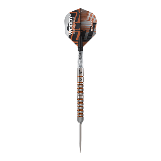 Dardos de acero Harrow Luke Woodhouse Serie 3 Quick Point Zu sehen sind die Harrows Luke Woodhouse Series 3 Quick Point Steeldarts. Das Set ist ideal für ambitionierte Dartspieler.