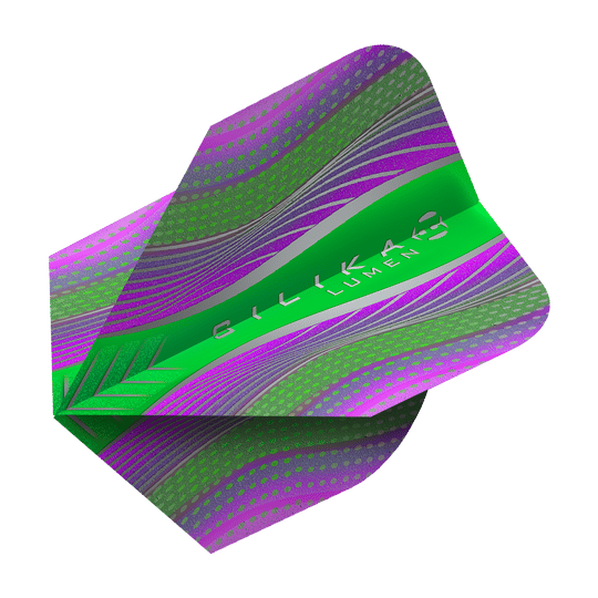 Harrows Silika Lumen Purple Green No6 Flights