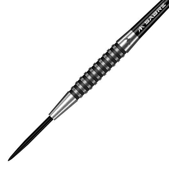 Freccette Mission Kunai in acciaio PVD nero - 23 g Das Bild zeigt Mission Kunai Black PVD Steeldarts - 23g. Diese hochwertigen Steeldarts haben ein modernes schwarzes Design.