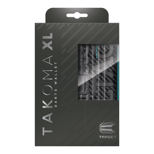 Pouzdro na šipky Takoma XL Ghost Series Rob Cross Das Foto zeigt das Takoma XL Ghost Series Rob Cross Dartcase. Es ist ein robustes Etui für Dartspieler.