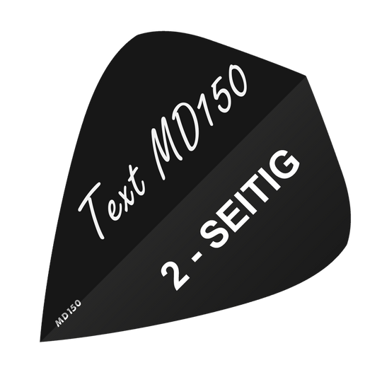 10 zestawów lotek z nadrukiem z 2 stron - żądany tekst - latawiec MD150