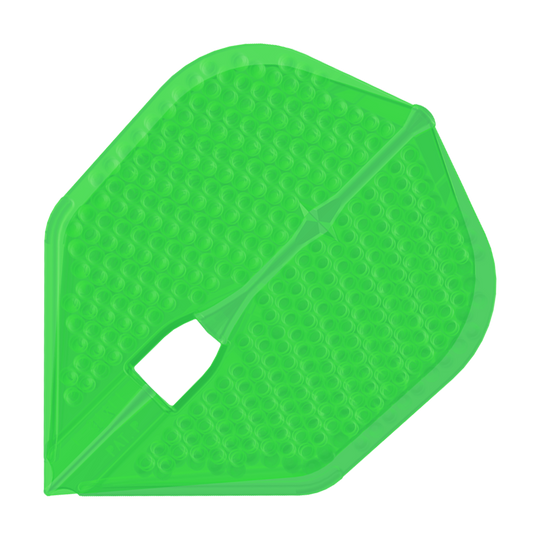 L-Style Flights Dimple Champagne L3PRO Shape Abgebildet ist ein einzelner L-Style Flights Dimple Champagne L3PRO Shape Flight. Er ist für Darts ausgelegt.