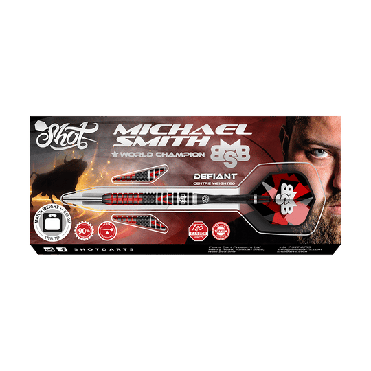 Shot Michael Smith Defiant steel darts