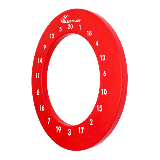 McDart HD Numbers Surround, Red