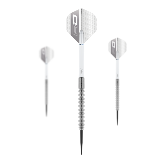 Hier ist ein Set der Red Dragon Javelin Steeldarts abgebildet. Das Set eignet sich ideal für Dartspieler aller Erfahrungsstufen.