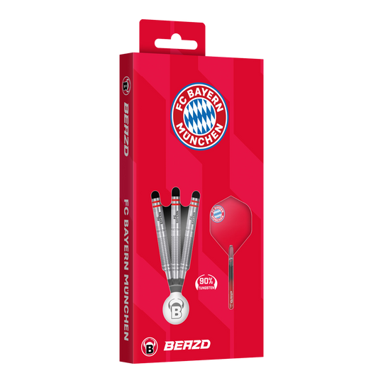 Beazd FC Bayern Munich Fléchettes souples en tungstène - 18 g Beazd FC Bayern Munich Fléchettes souples en tungstène - 18 g