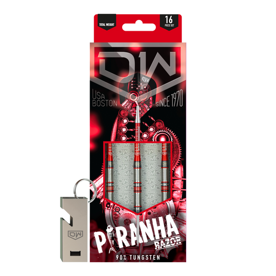 DW Piranha Razor 01 stalen dartpijlen