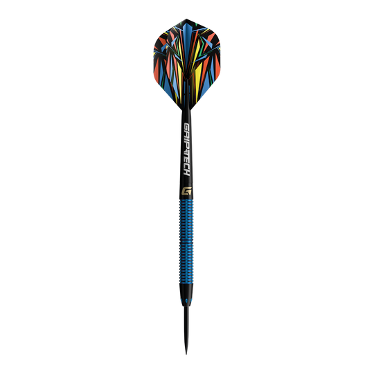 GOAT Athlete Blue Tungsten Steeldarts Auf diesem Bild sind die GOAT Athlete Black Tungsten Steeldarts abgebildet. Diese Darts bestehen aus hochwertigem Tungsten.