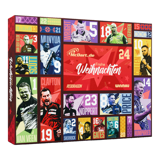 McDart Steel-Darts Adventskalender 2026 McDart Steel-Darts Adventskalender 2026