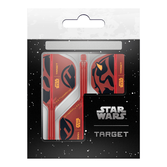 Alette standard Target Star Wars K-Flex Darth Maul No2 Target Star Wars K-Flex Darth Maul No2 Standard Flights Darts-Flights mit Darth Maul Design im Standardformat. Perfekt geeignet für Star Wars Liebhaber.