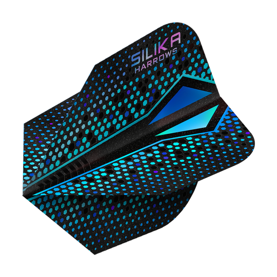Plumas Harrows Silika Colorshift con revestimiento cristalino resistente Blue-X No6