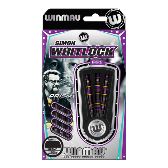 Dardos blandos Winmau Simon Whitlock 85 Pro-Series - 20 g