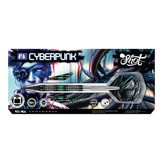 Shot AI Cyberpunk zachte darts - 20 g