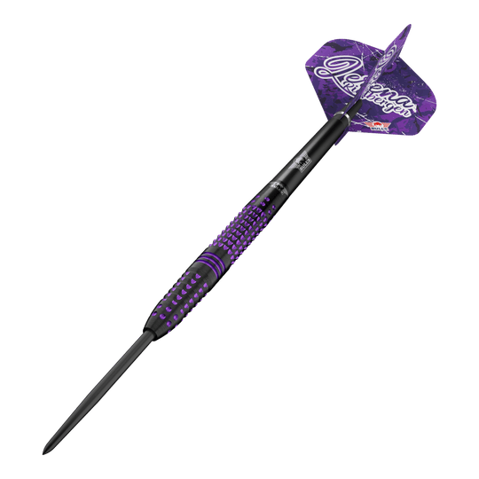 Rzutki stalowe Bulls NL Lerena Rietbergen - 24g Abgebildet sind die Bulls NL Lerena Rietbergen Steeldarts - 24g. Das Bild zeigt die Details und die hochwertige Verarbeitung der Steeldarts.