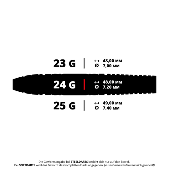 Dardos de acero Target Star Wars Tie Fighter Swiss Point Das Bild zeigt einen Target Star Wars Tie Fighter Swiss Point Steeldart. Es handelt sich um die 24g Variante mit speziellem Star Wars Design.