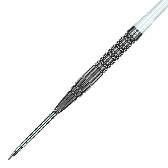 Dardos de acero Caliburn Prisma P2 - 20,5 g Die Abbildung zeigt die Caliburn Prisma P2 Steeldarts mit einem Gewicht von 20,5g. Das Produkt eignet sich ideal für Steeldartspieler.