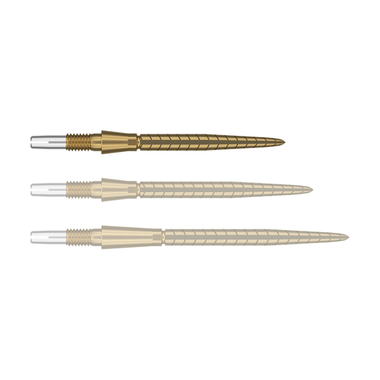 Target Swiss Storm Quartz Dart Tips - Gold